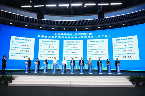 安徽省舉辦企業匯率風險管理宣介會暨簽約儀式，助力企業管理服務升級